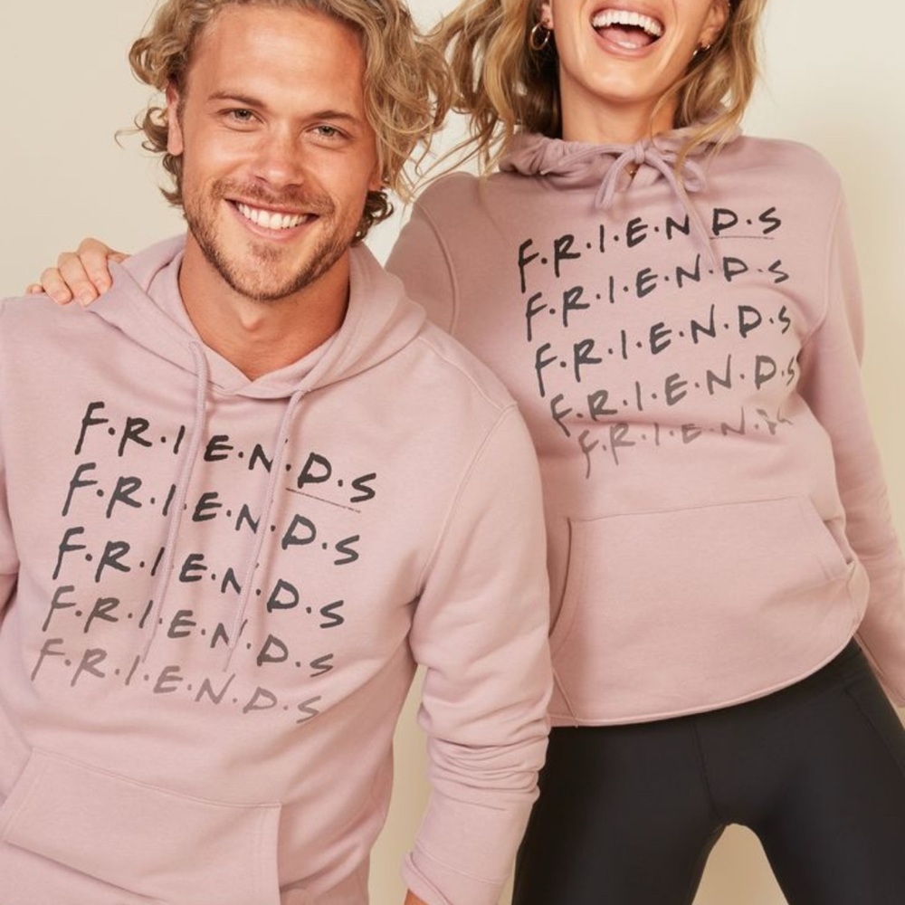Friends™ Graphic Gender-Neutral Pullover Hoodie for Adults